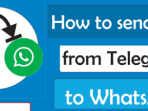 Mentransfer File Telegram ke WhatsApp