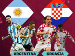 Argentina vs Kroasia di Piala Dunia 2022