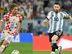 Lionel Messi vs Luka Modric Jadi Penentu